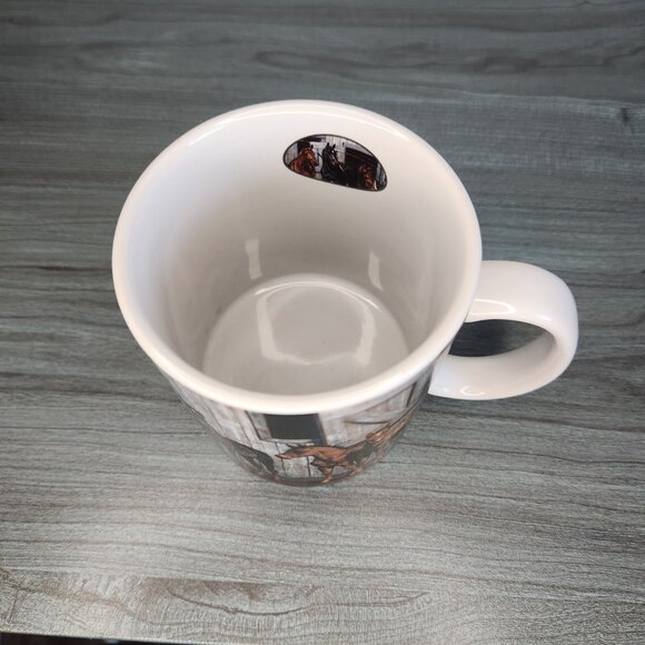 Horses Mug Lang and Wise Collector Mug "Little Partners" 2001 - Picture 7 of 9